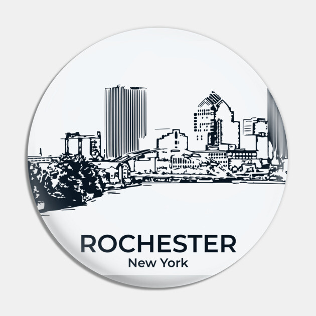 Rochester - New York Pin by Lakeric