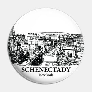Schenectady - New York Pin
