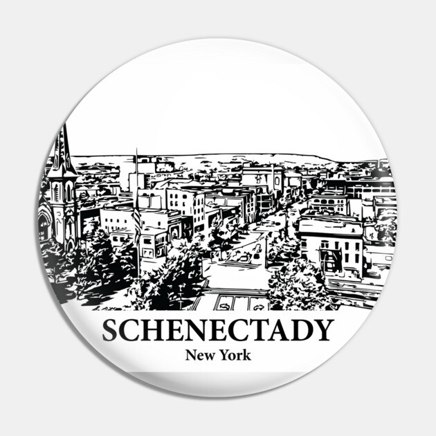 Schenectady - New York Pin by Lakeric