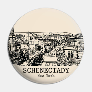 Schenectady - New York Pin