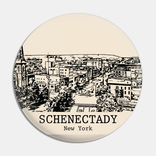 Schenectady - New York Pin by Lakeric