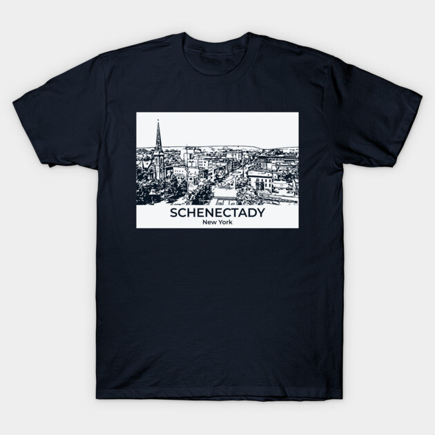 Schenectady - New York T-Shirt by Lakeric