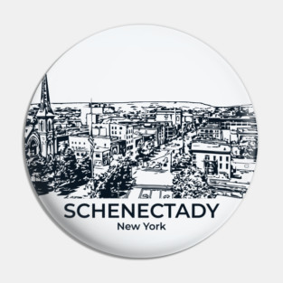 Schenectady - New York Pin