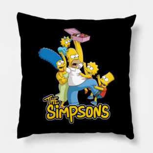 The simpsons Pillow