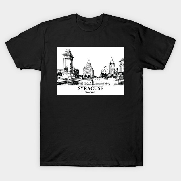 Syracuse - New York T-Shirt by Lakeric
