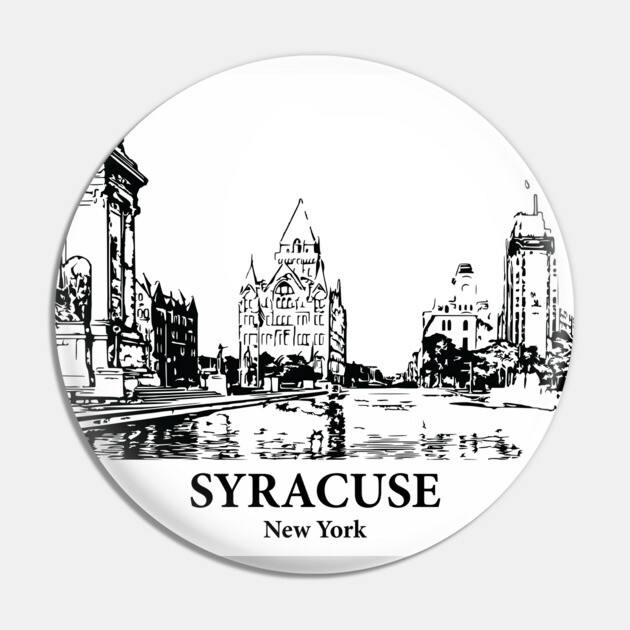 Syracuse - New York Pin by Lakeric