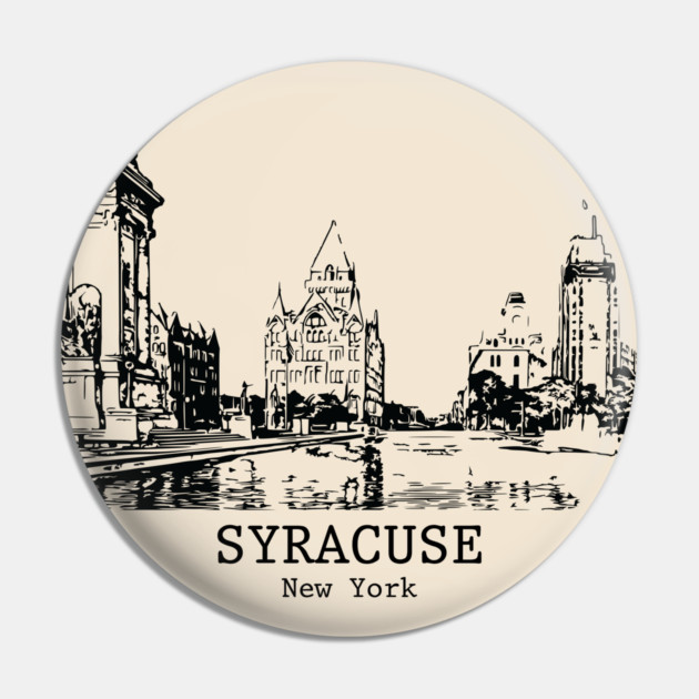 Syracuse - New York Pin by Lakeric