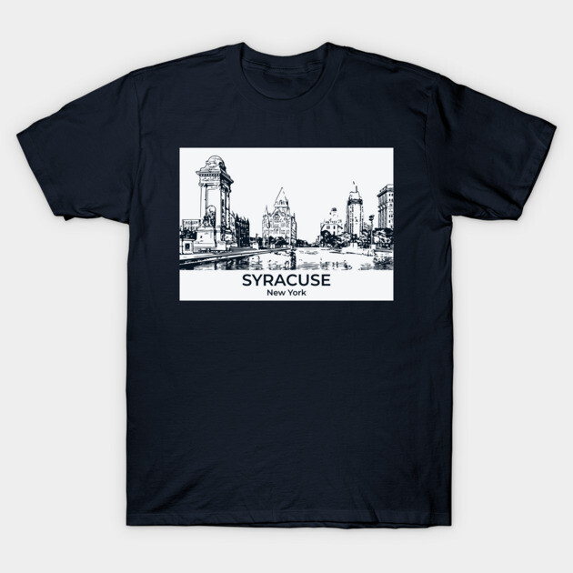 Syracuse - New York T-Shirt by Lakeric