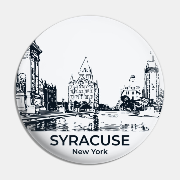 Syracuse - New York Pin by Lakeric