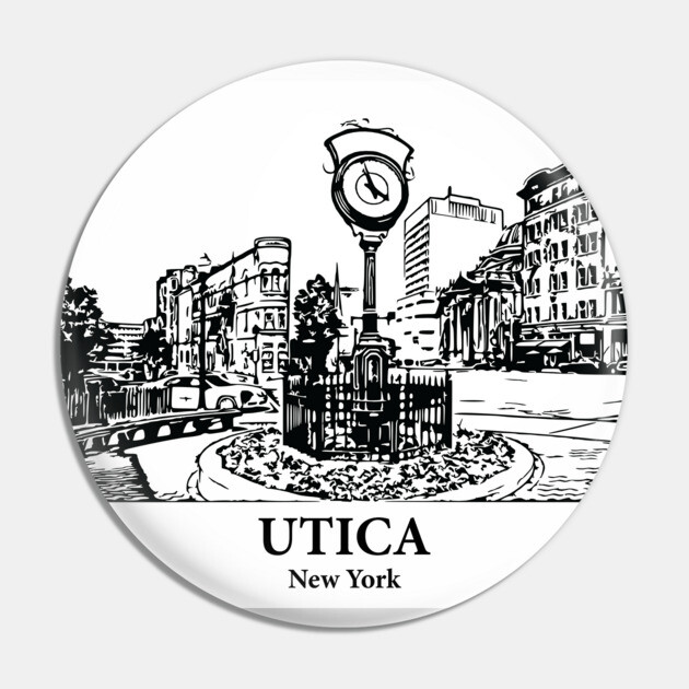 Utica - New York Pin by Lakeric