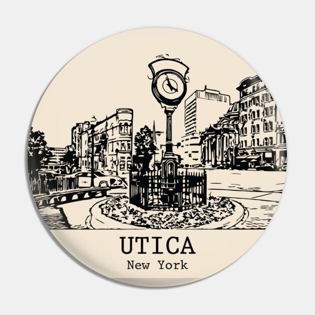 Utica - New York Pin by Lakeric