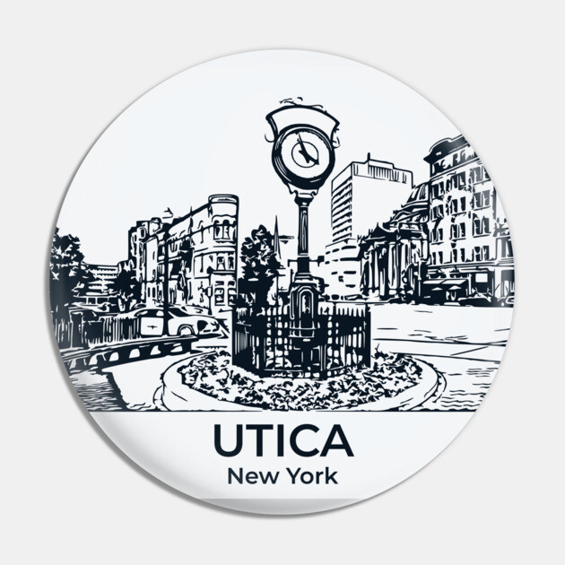 Utica - New York Pin by Lakeric