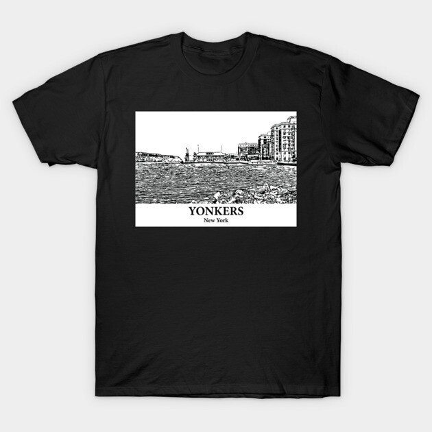 Yonkers - New York T-Shirt by Lakeric