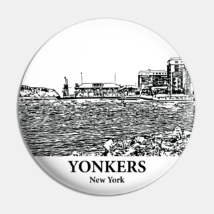 Yonkers - New York Pin