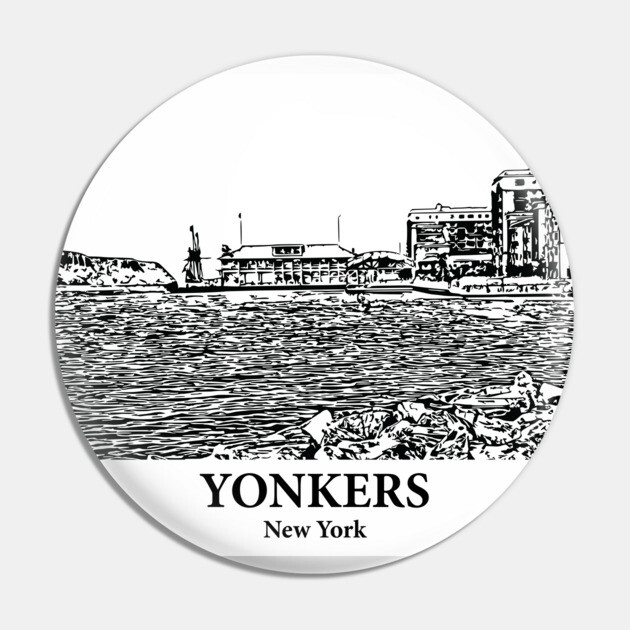Yonkers - New York Pin by Lakeric
