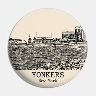 Yonkers - New York Pin