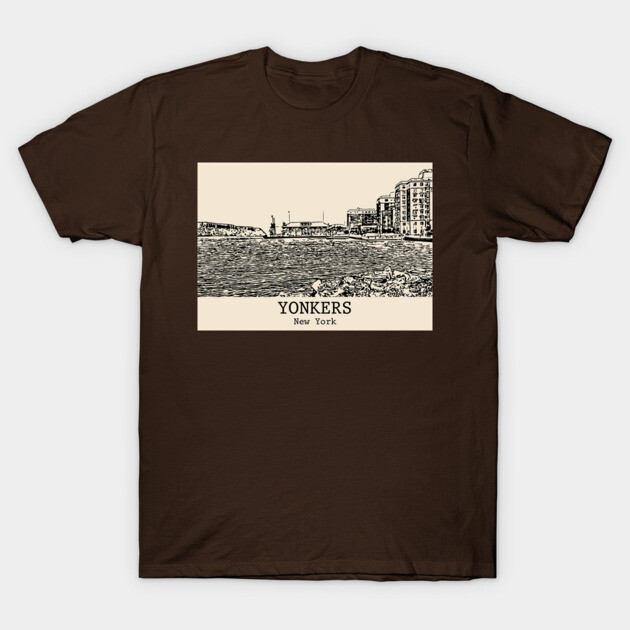 Yonkers - New York T-Shirt by Lakeric