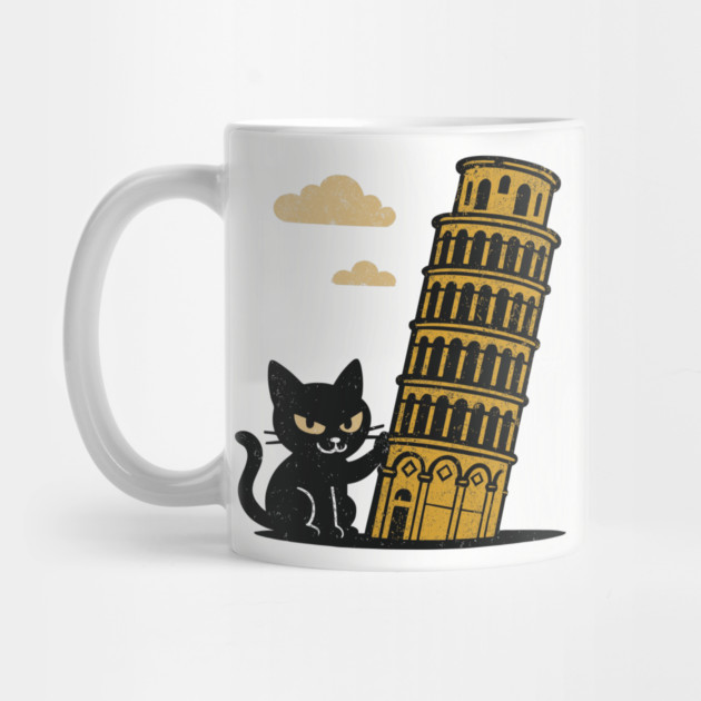 Mischievous Bad Cat Rebellious Attitude Goofy Humor by Anticorporati