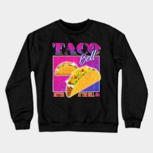 Taco Belll 90'S Throwback Crewneck Sweatshirt