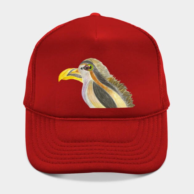 Morphological Bird Study - Hand-Drawn Pencil and Marker Art by TuncGK