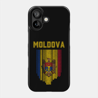 Moldova flag, moldovan flag Phone Case