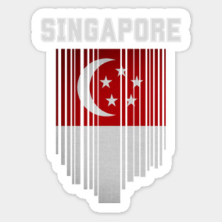 Singapore flag, singaporean flag Magnet