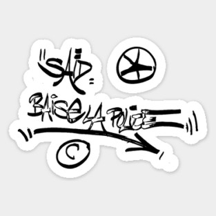 La Haine - Said Tag Sticker