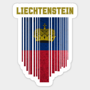 Liechtenstein flag Magnet