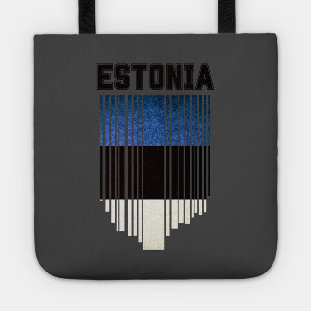 Estonia flag, estonian flag Tote by eka123
