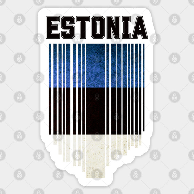 Estonia flag, estonian flag Sticker by eka123