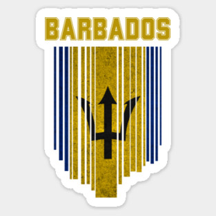 Barbados flag, barbadian flag Magnet