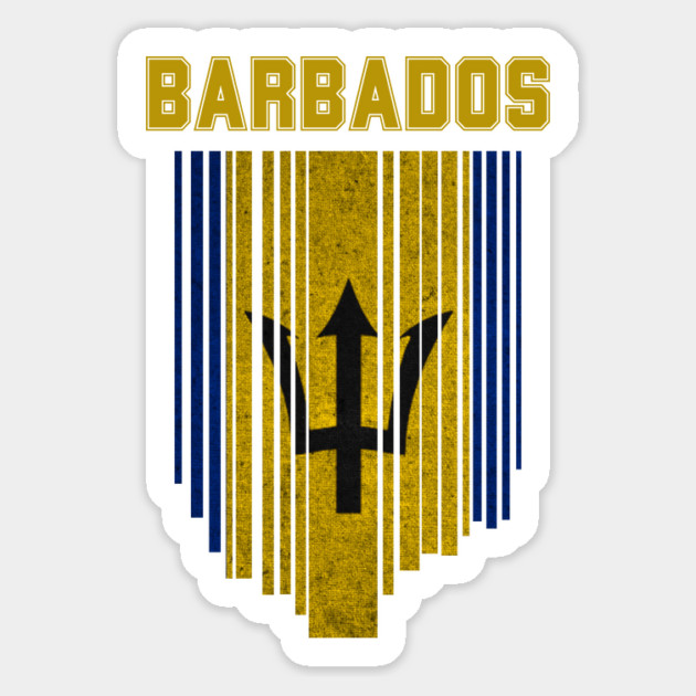 Barbados flag, barbadian flag Magnet by eka123