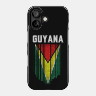 guyana flag Phone Case
