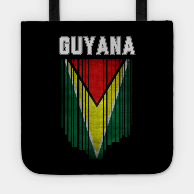 guyana flag Tote by eka123