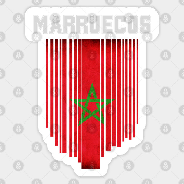 Morocco flag, Moroccan flag Sticker by eka123