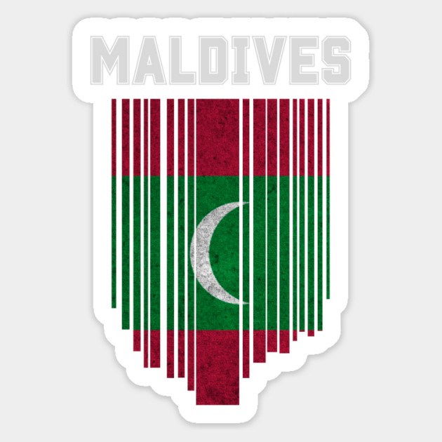 Maldives flag, maldivian flag Magnet by eka123