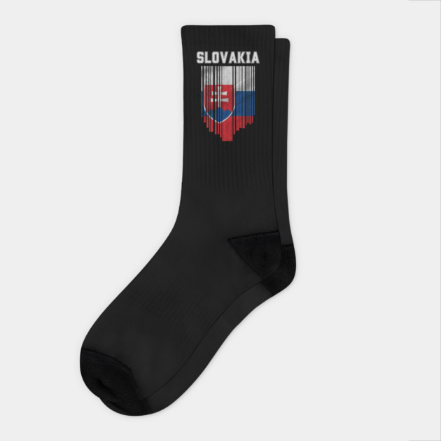 Slovakia flag, slovak flag Socks by eka123