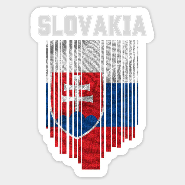 Slovakia flag, slovak flag Magnet by eka123
