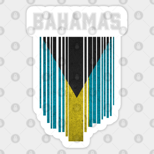 Bahamas flag, Bahamian flag Sticker by eka123