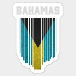 Bahamas flag, Bahamian flag Magnet