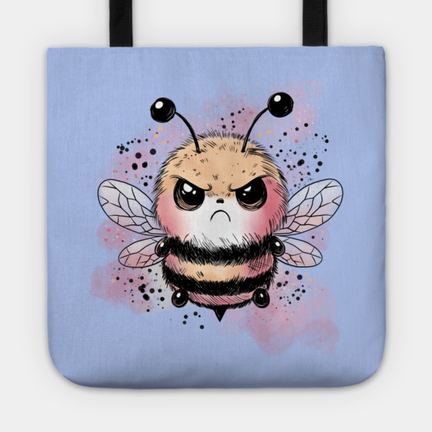 Grumpy Honeybee Tote by H. R. Sinclair
