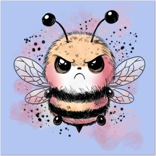Grumpy Honeybee Posters and Art