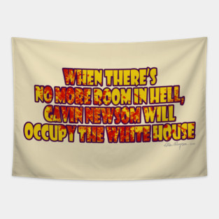 Gavin Newsome Tapestry