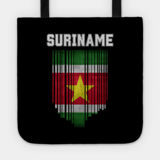 Surinam flag, suriname flag Tote by eka123