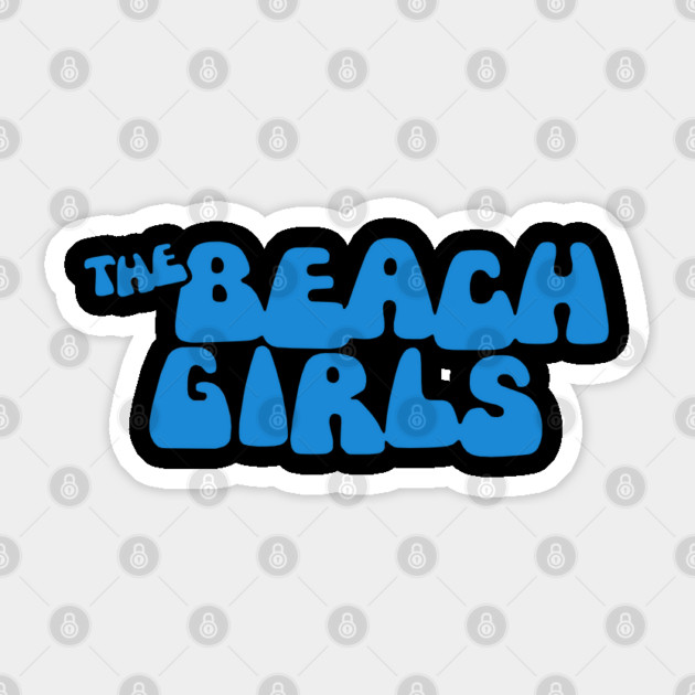 The Beach Girls 1982 Sticker by The Daily Ghost