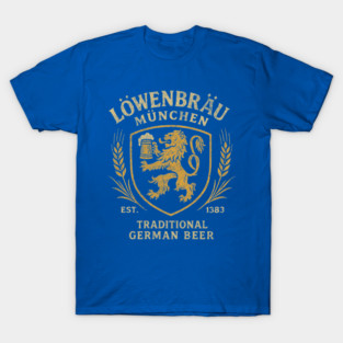Löwenbräu München Traditional German Beer T-Shirt