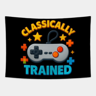 Classically Trained – Retro Gamer Edition Tapestry