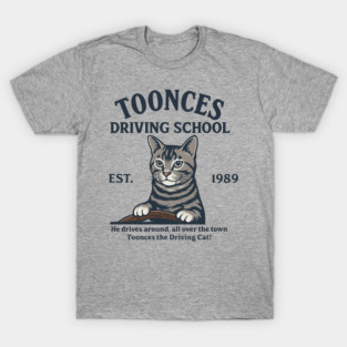 Toonces-the-driving-cat T-Shirt