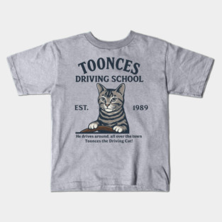 Toonces-the-driving-cat Kids T-Shirt
