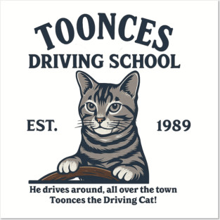 Toonces-the-driving-cat Posters and Art